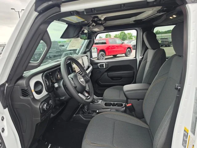New 2026 Bright White Clear-Coat Exterior Paint Jeep Sport S image 14