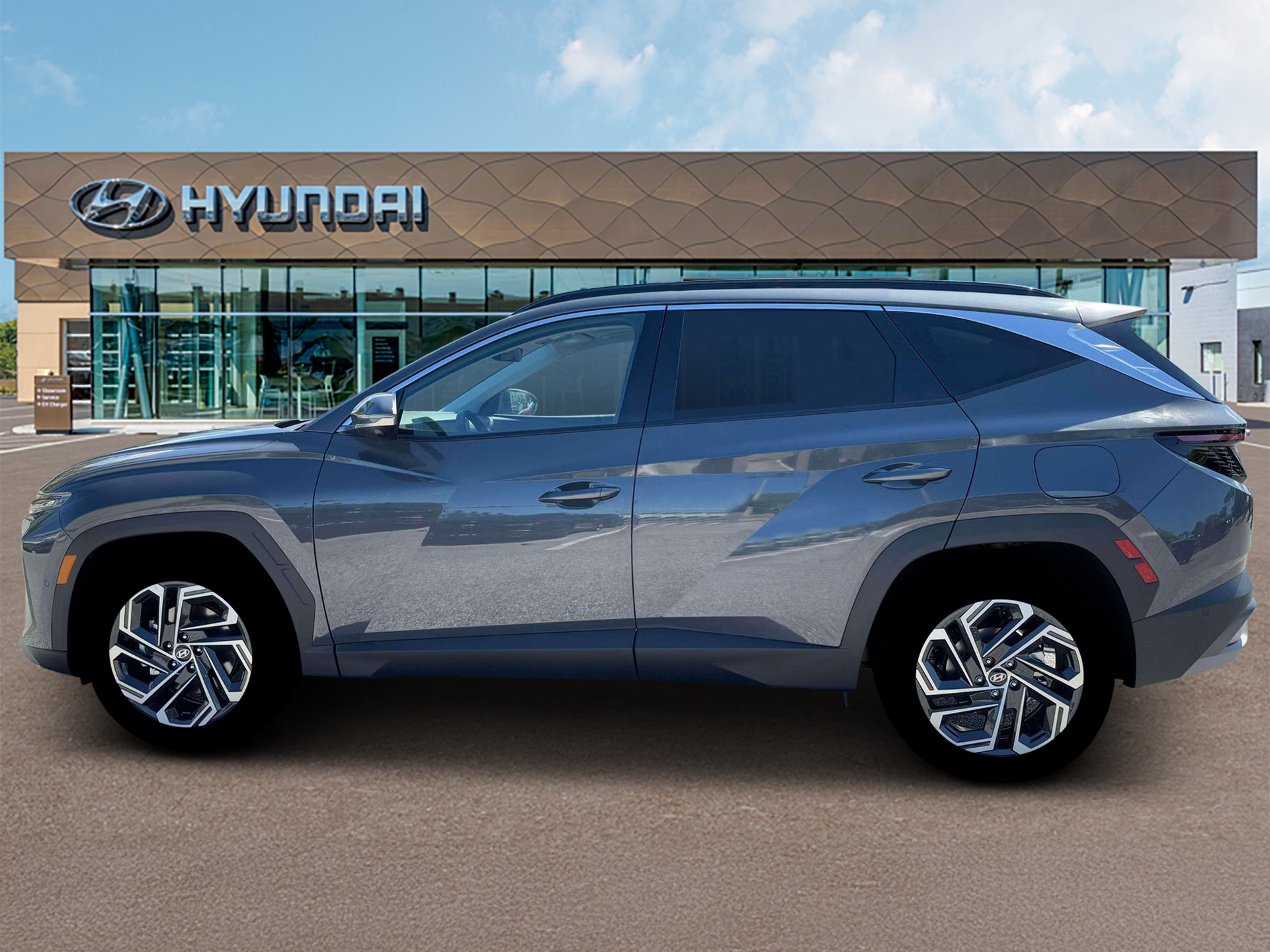 New 2026 Gray Hyundai Limited AWD image 3