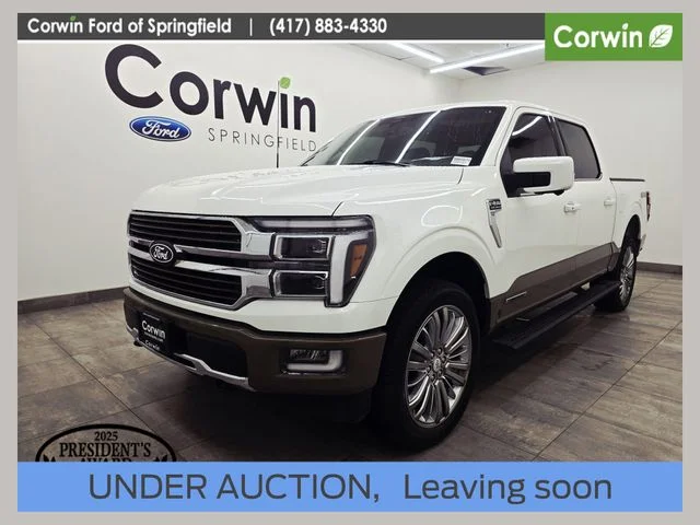 Certified Used 2025 Star White Ford King Ranch image 1