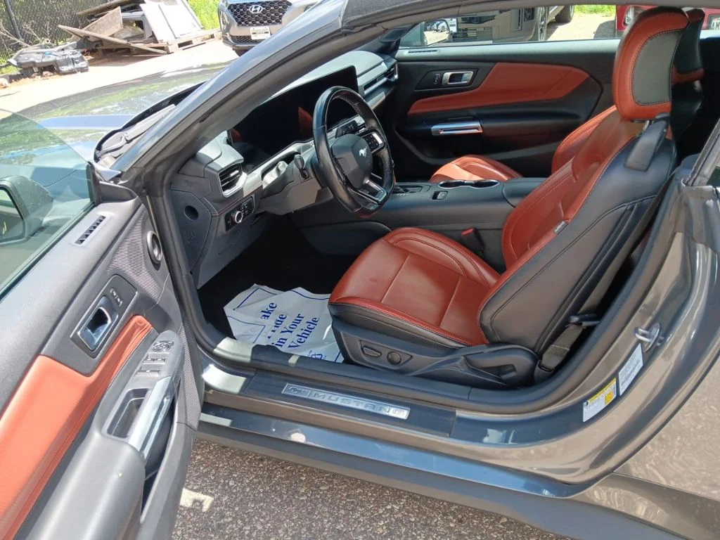 Used 2024 Carbonized Gray Metallic Ford EcoBoost Premium image 14