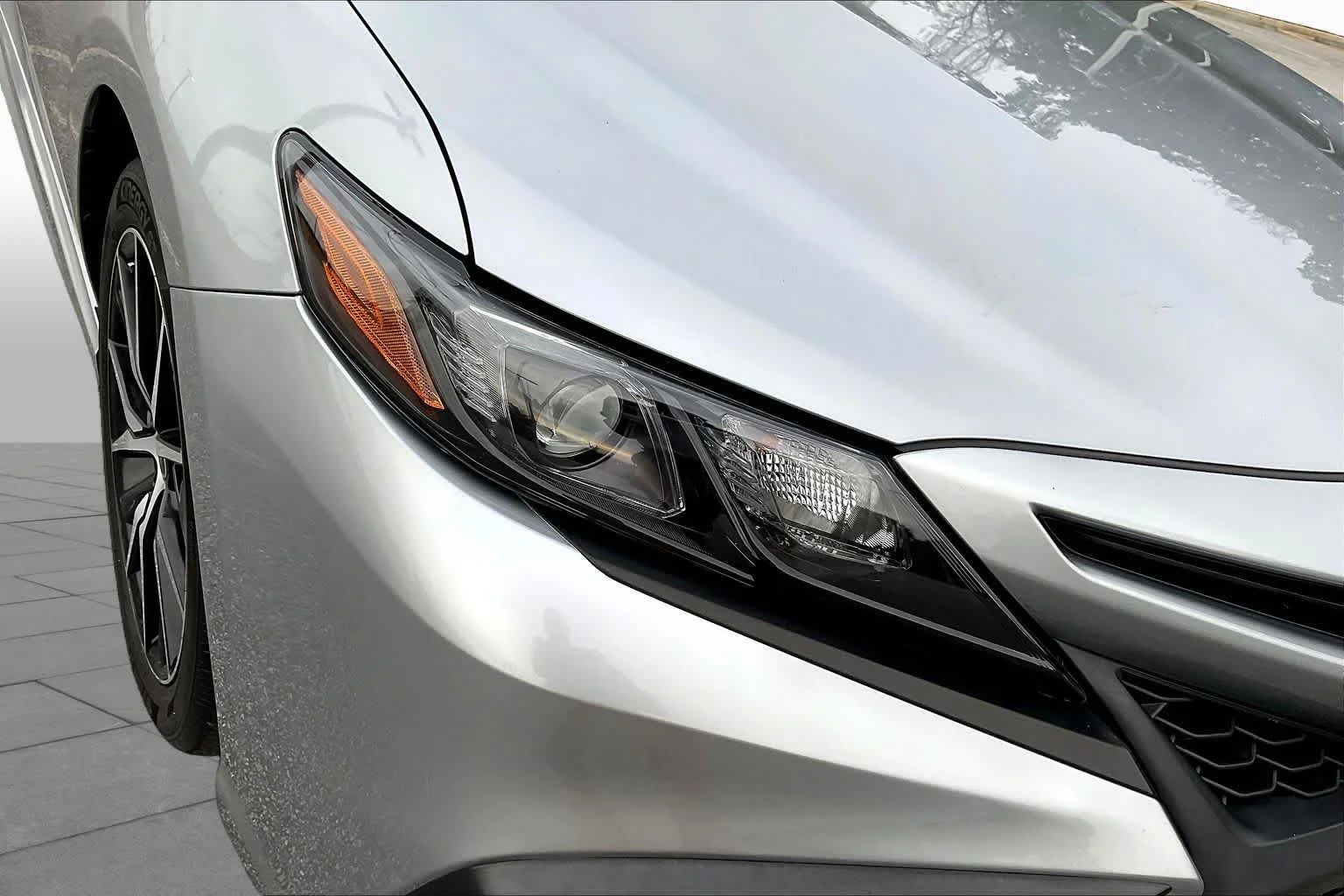 Used 2023 Celestial Silver Metallic Toyota SE image 27