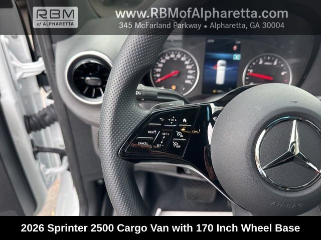 New 2026 Arctic White Mercedes-Benz 2500 with 170 Inch Wheel Base image 15
