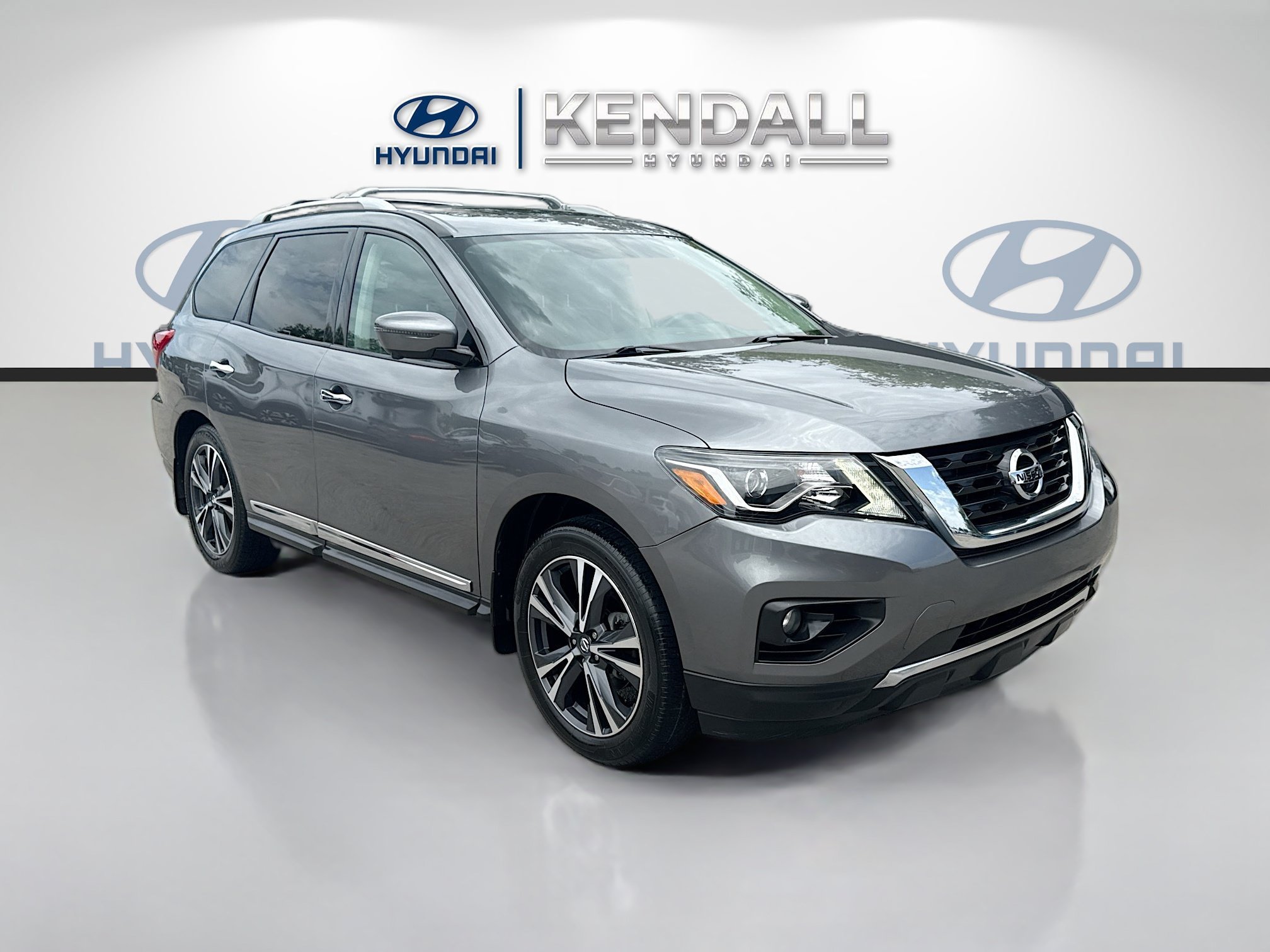 Used 2020 Gun Metallic Nissan Platinum image 1