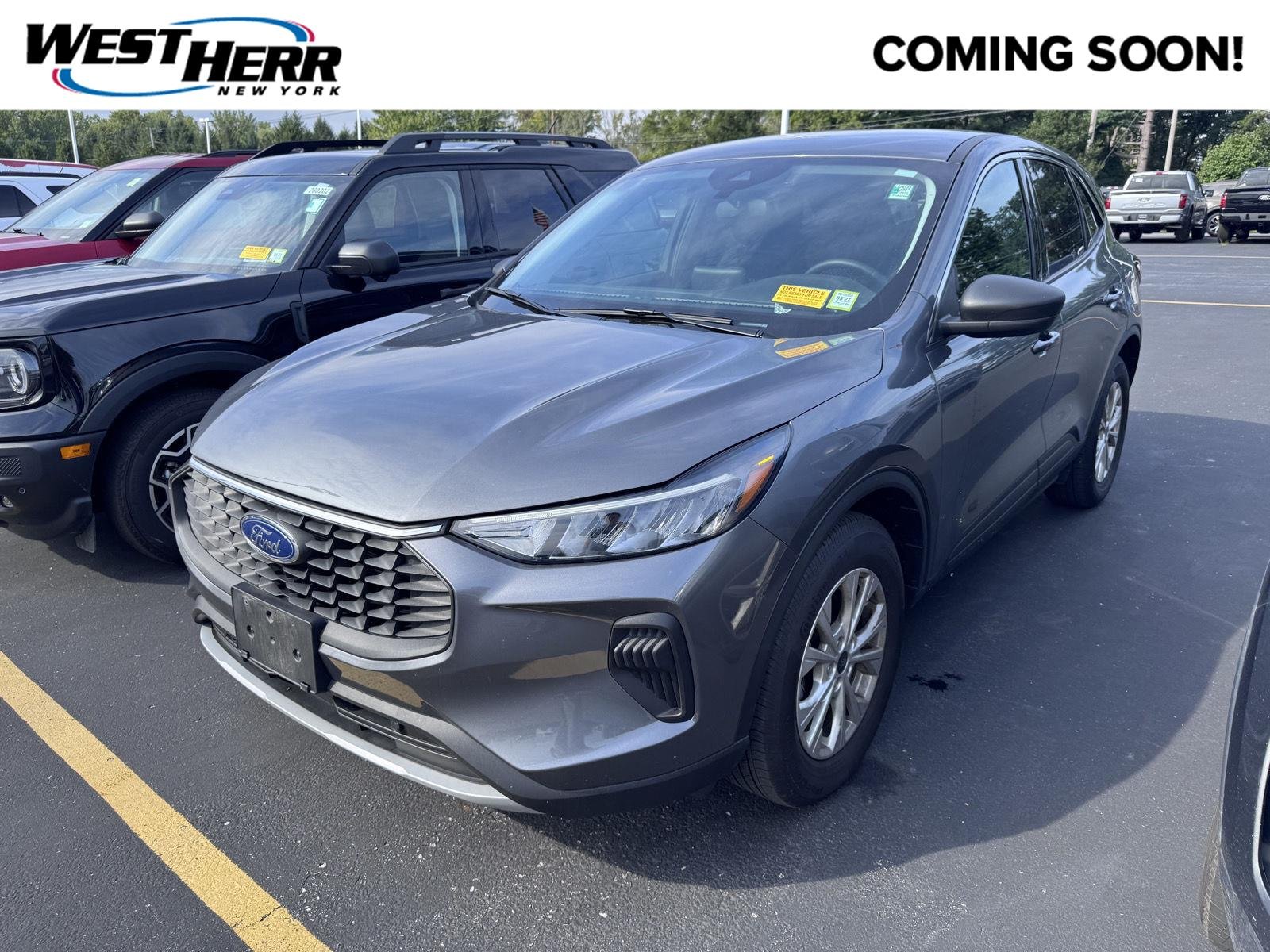 Used 2023 Carbonized Gray Ford Active image 1