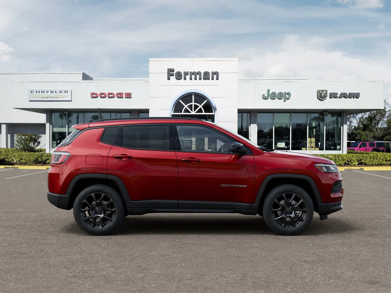 New 2026 Red Hot Pearlcoat Jeep Latitude image 53