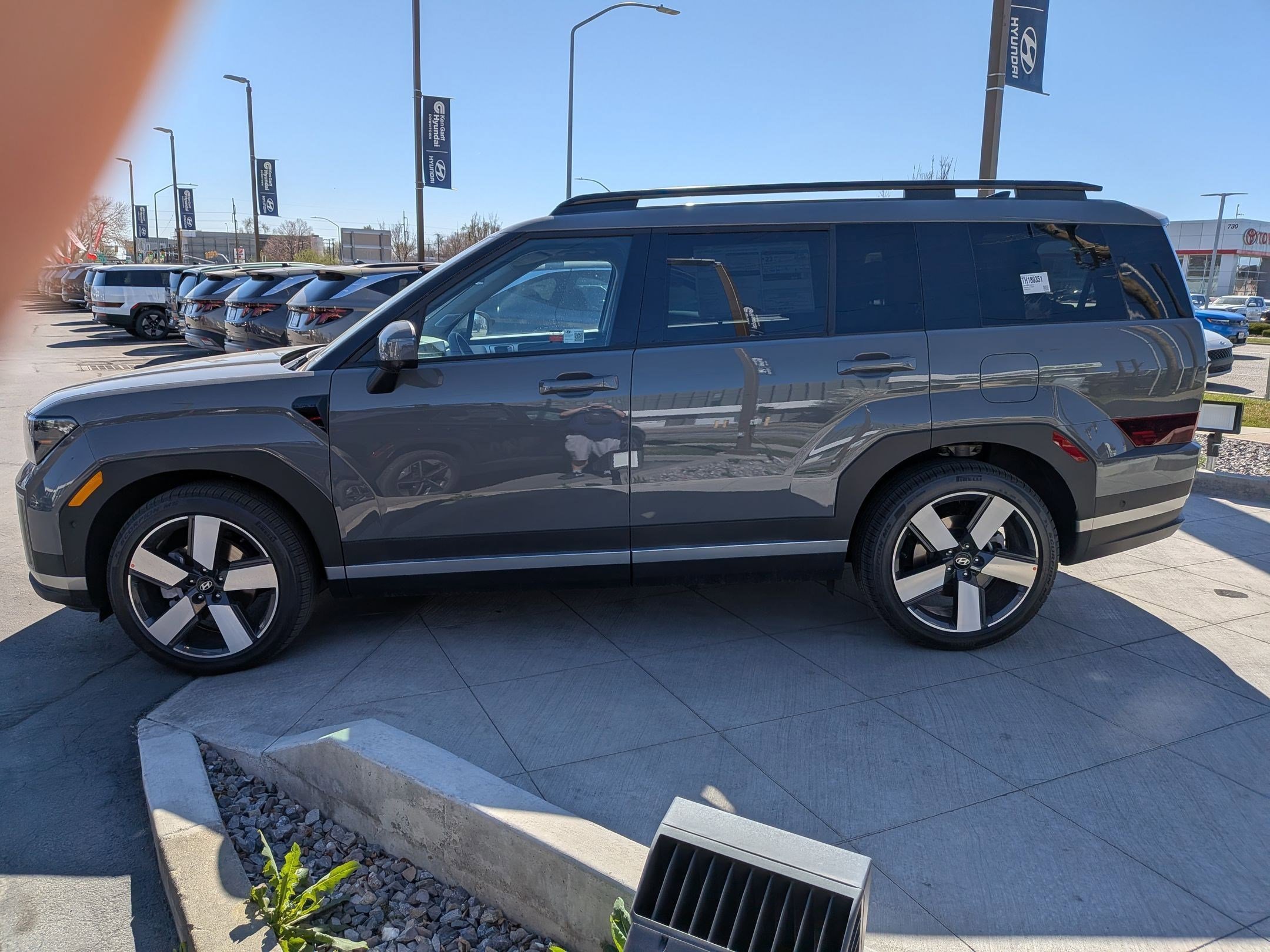 New 2026 Hampton Gray Hyundai Limited AWD image 7