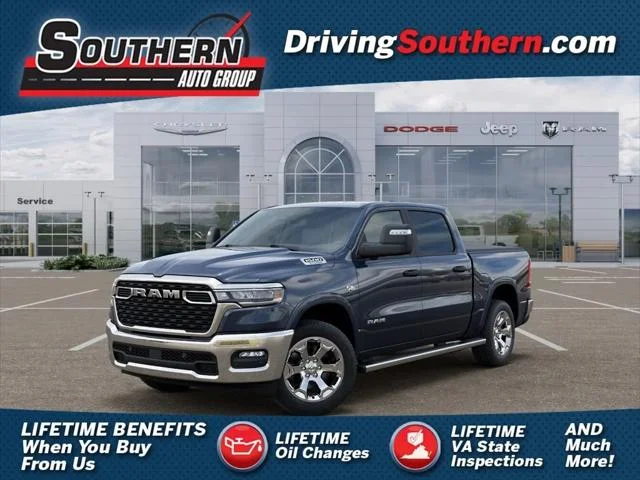 New 2026 Forged Blue Metallic Exterior Paint RAM BIG HORN image 1