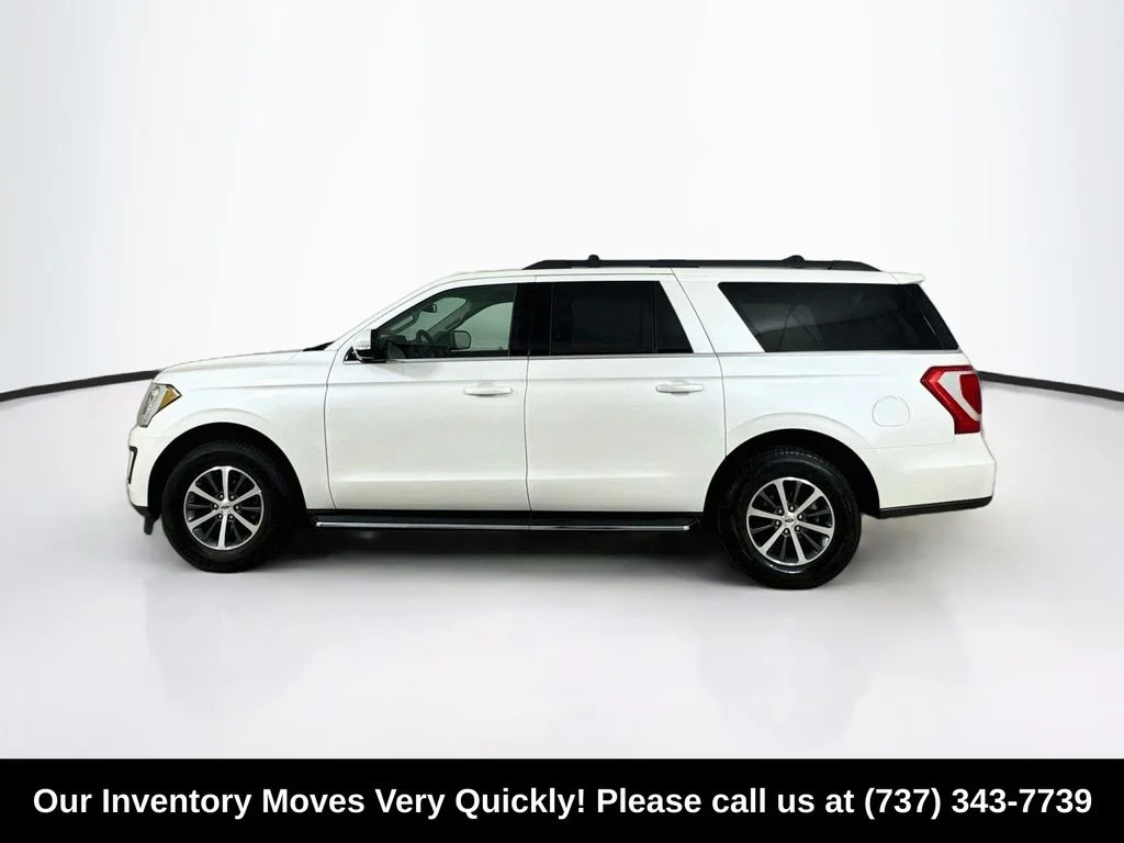 Used 2018 White Platinum Clearcoat Metallic Ford XLT image 4