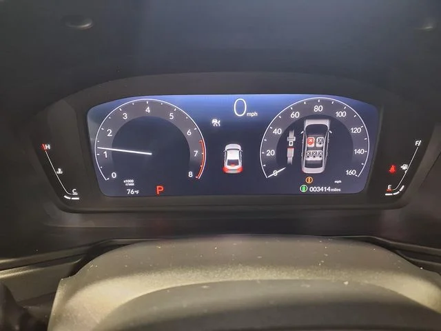 Certified Used 2025 Platinum White Pearl Honda LX image 14