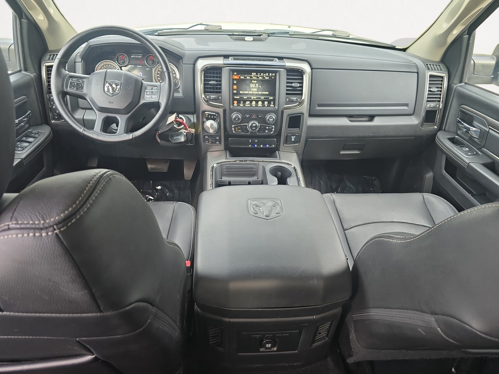 Used 2017 Bright White Clearcoat Ram Night image 3