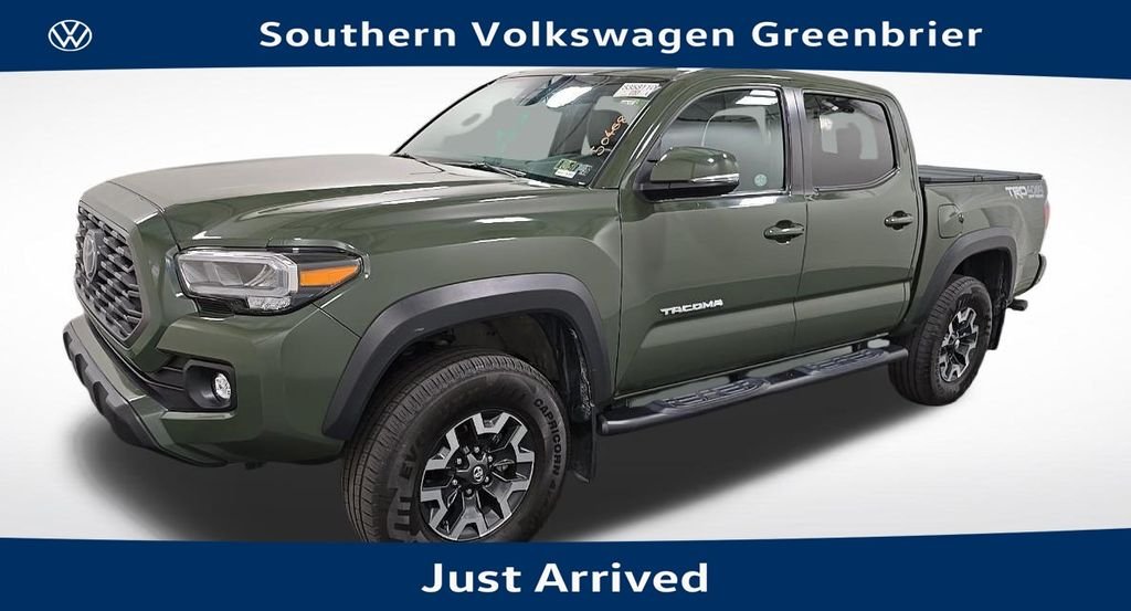 Used 2021 Green Toyota TRD Off-Road image 1