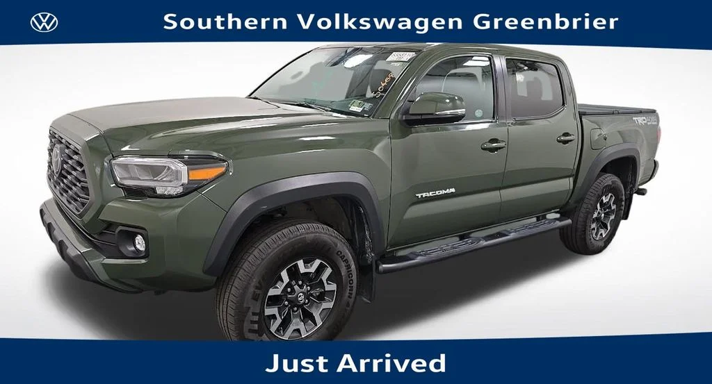 Used 2021 Green Toyota TRD Off-Road image 1