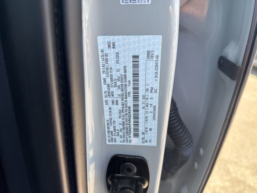 Used 2024 White Ford STX image 24