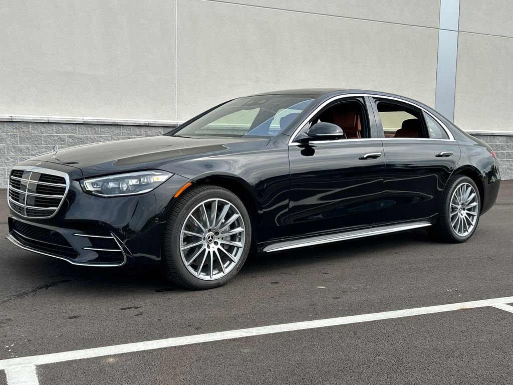 Certified Used 2023 Black Mercedes-Benz S 500 image 1