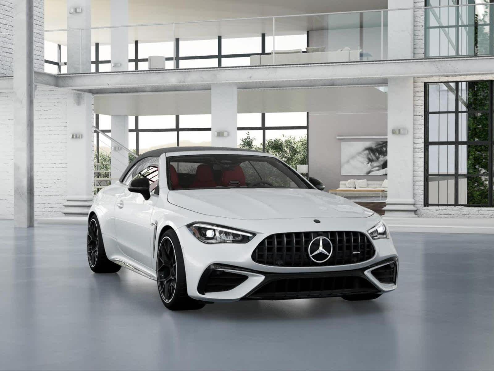New 2026 MANUFAKTUR Moonlight White Metallic Mercedes-Benz AMG® CLE 53 4MATIC+ Cabriolet image 9