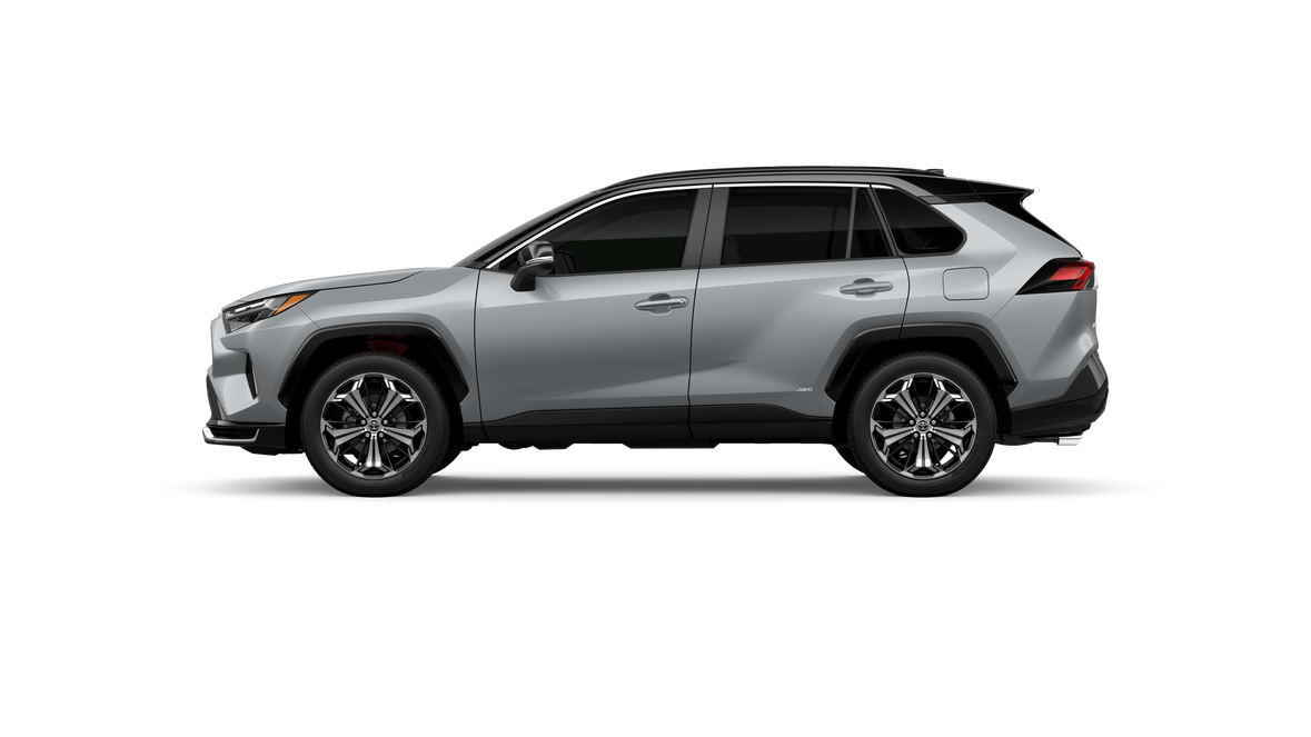 New 2025 Silver Sky Metallic/Midnight Black Metallic Roof Toyota XSE image 3