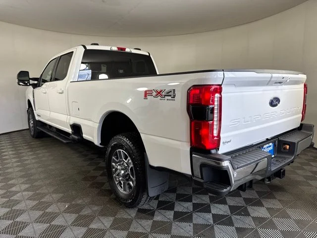 New 2026 Star White Metallic Tri-Coat Ford Lariat image 6