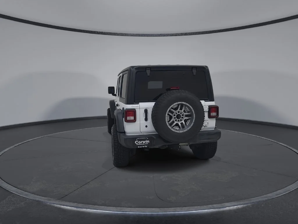 Certified Used 2018 White Jeep Unlimited Sport image 14
