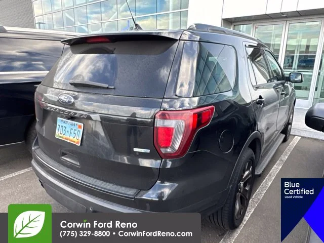 Used 2018 Shadow Black Ford Sport image 5