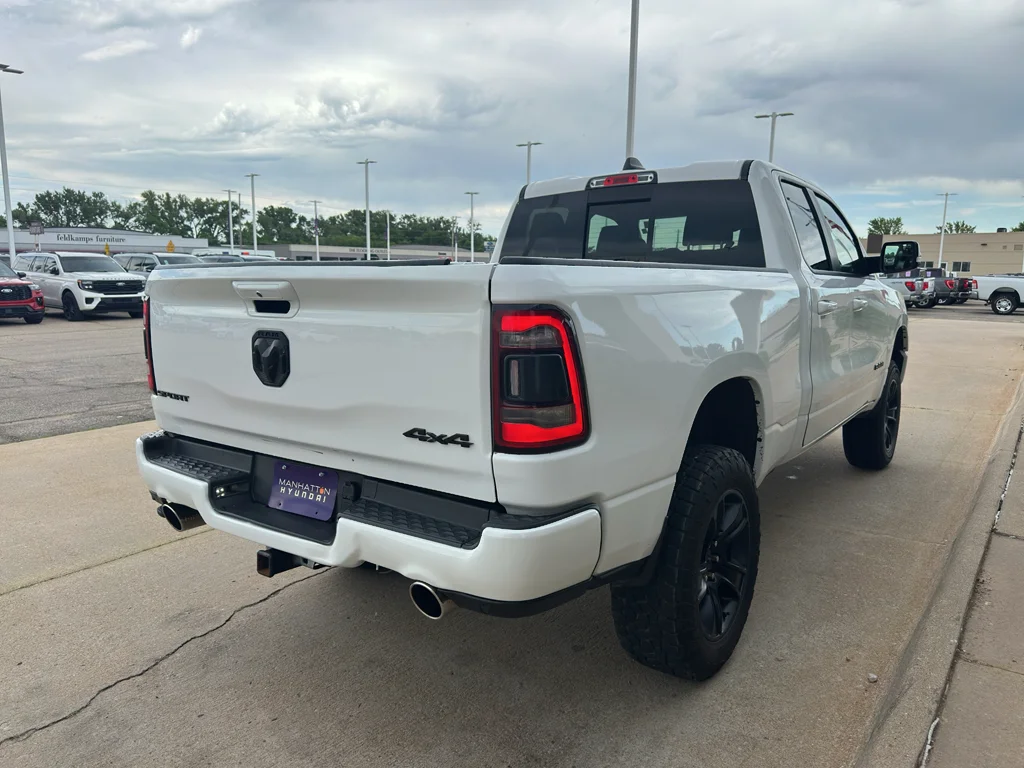 Used 2021 Bright White Ram Sport image 5