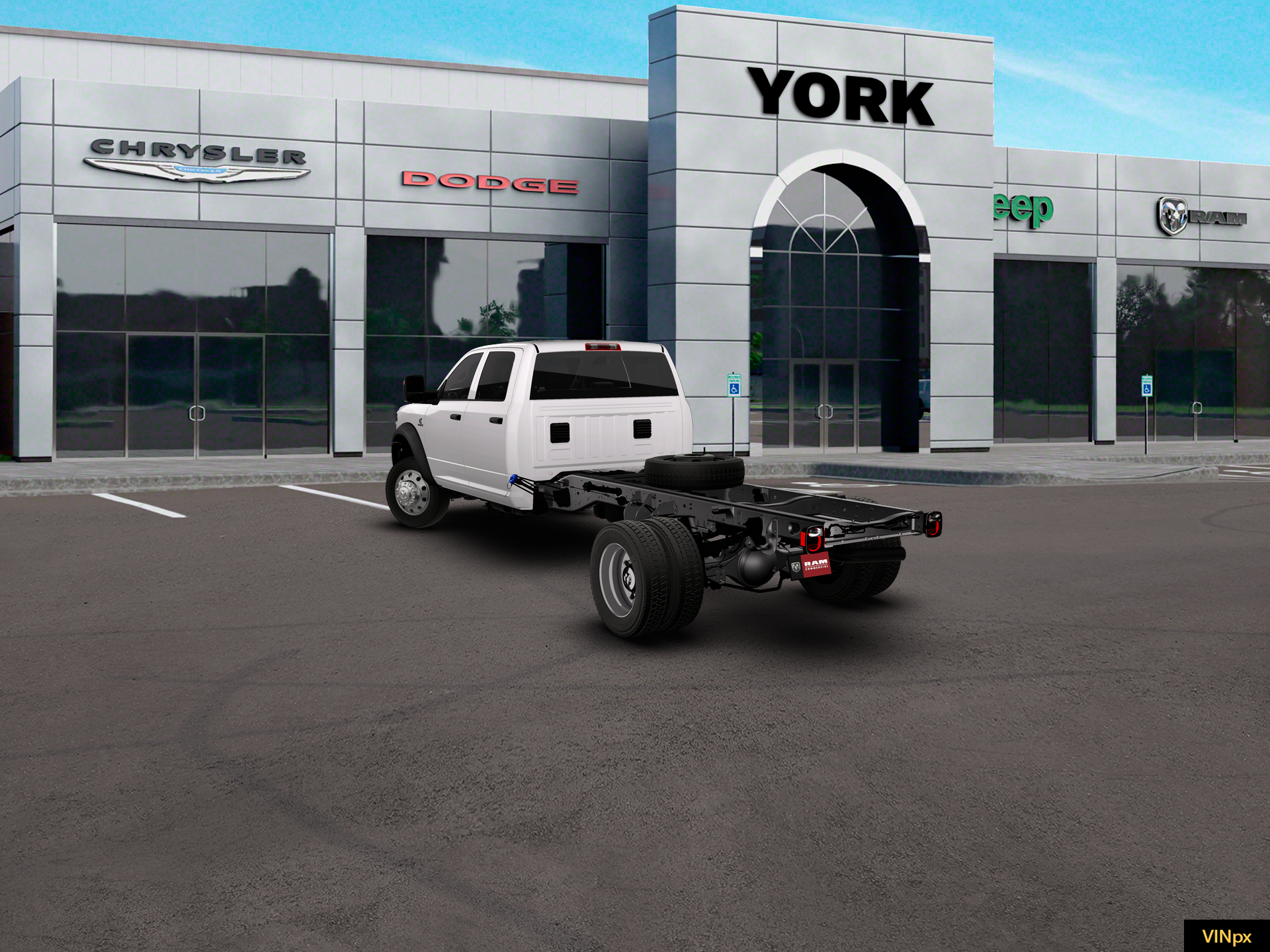 New 2026 Bright White Clear-Coat Exterior Paint RAM Tradesman image 5