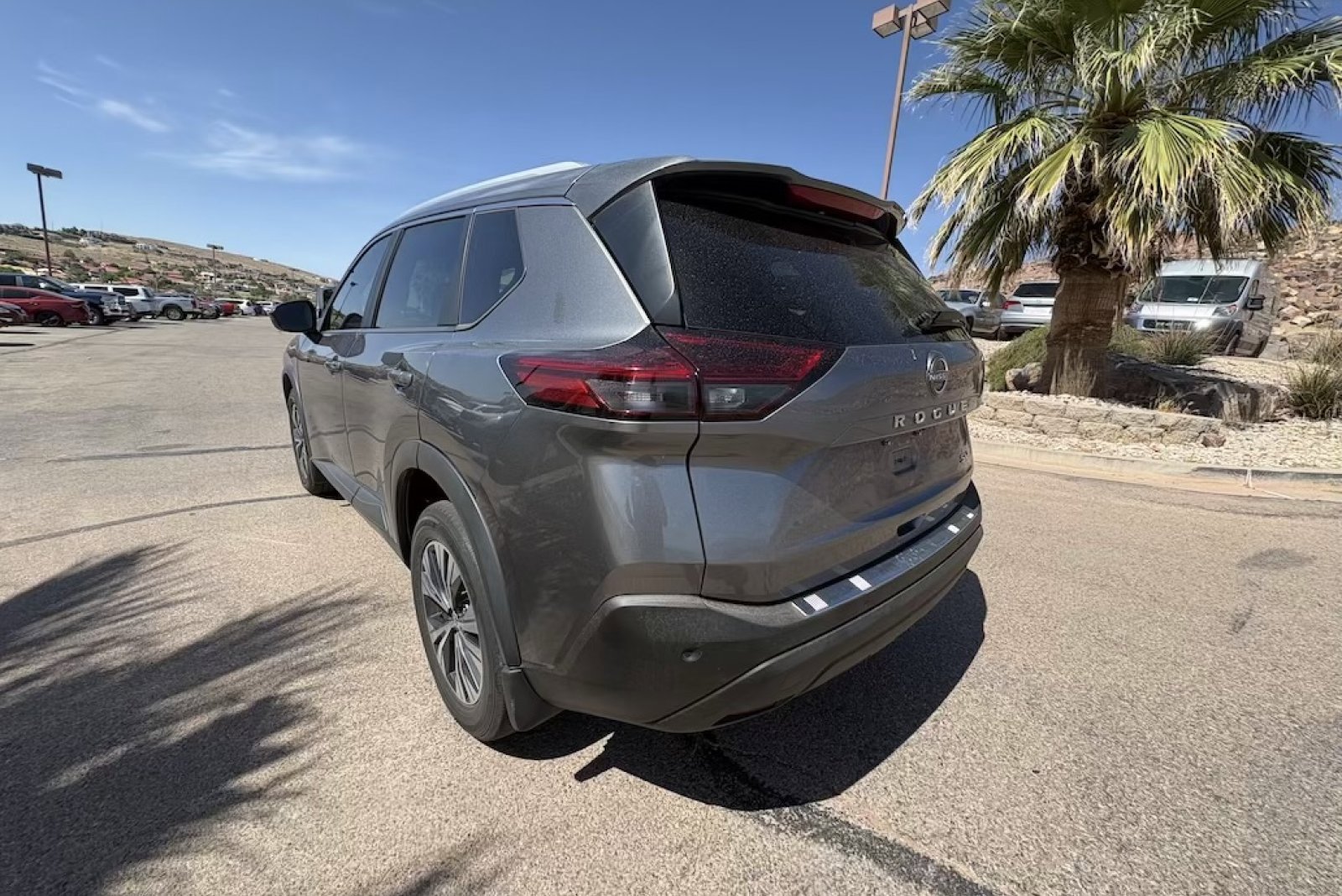 Used 2023 Gun Metallic Nissan SV image 3