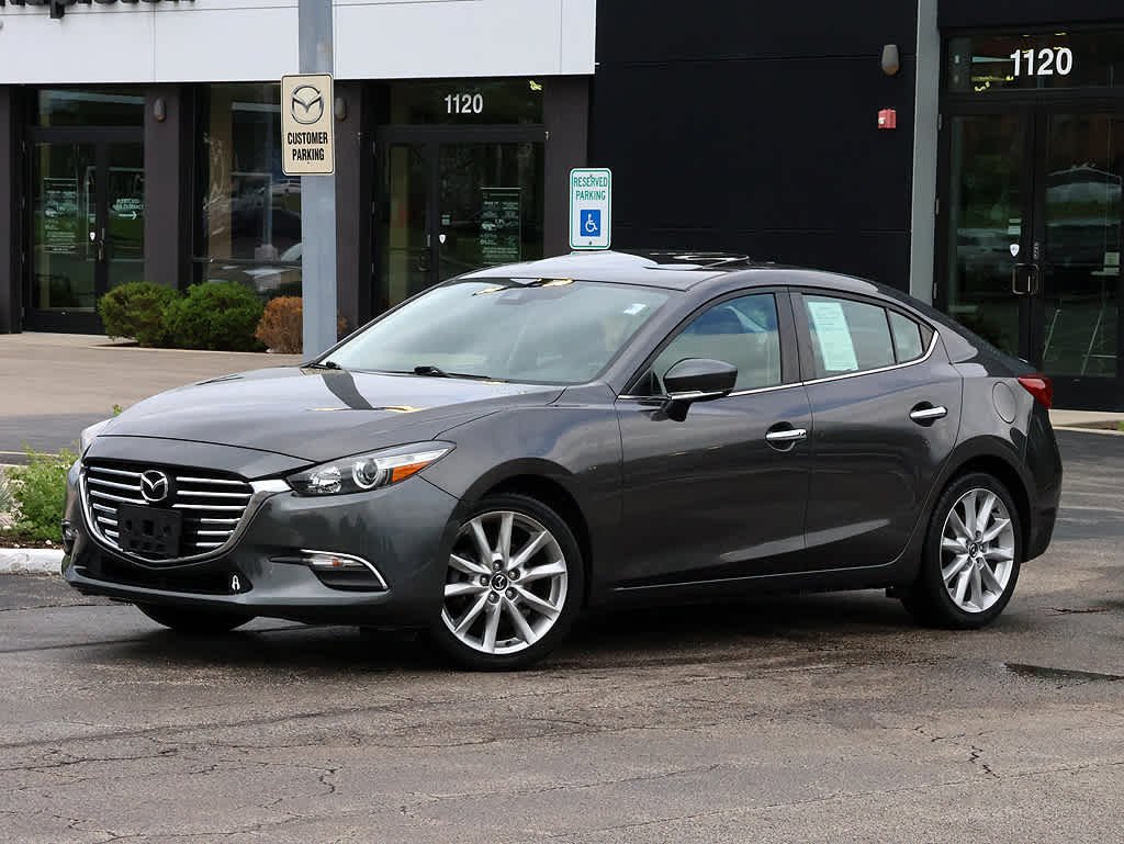 Used 2017 Machine Gray Metallic Mazda Touring image 2