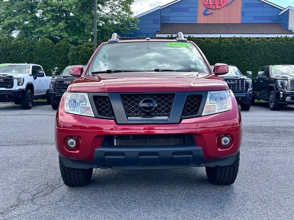 Used 2021 Red Nissan Crew Cab PRO-4X 4x4 image 5