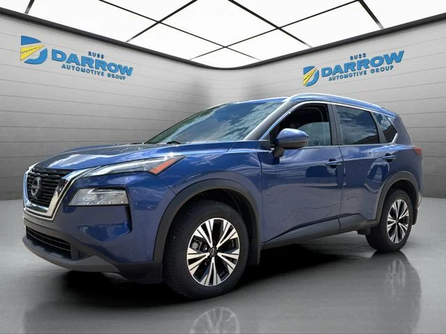 Used 2022 Blue Nissan SV image 1