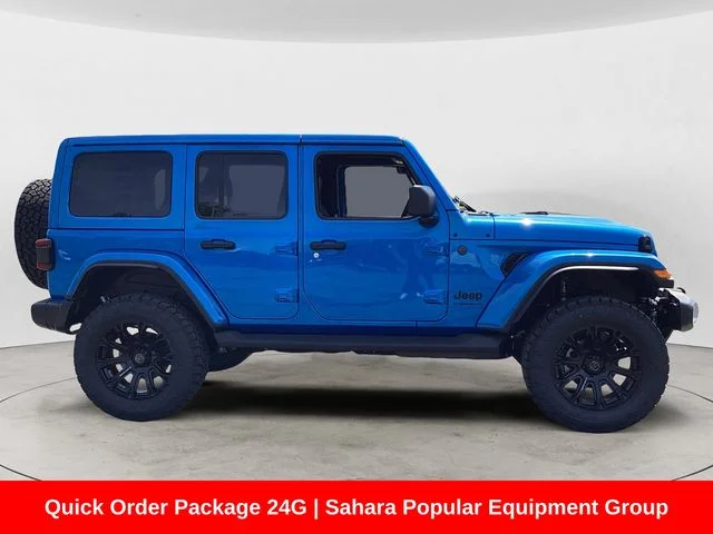 New 2026 Blue Pearl Jeep 4-DOOR SAHARA image 7