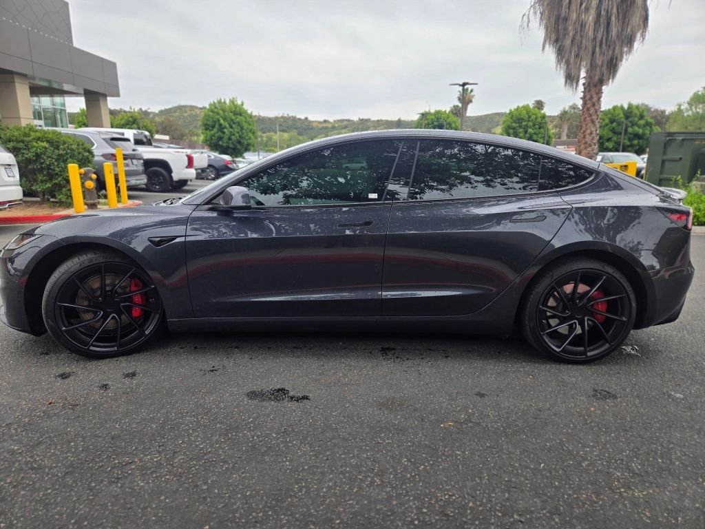 Used 2024 Gray Tesla Performance image 4