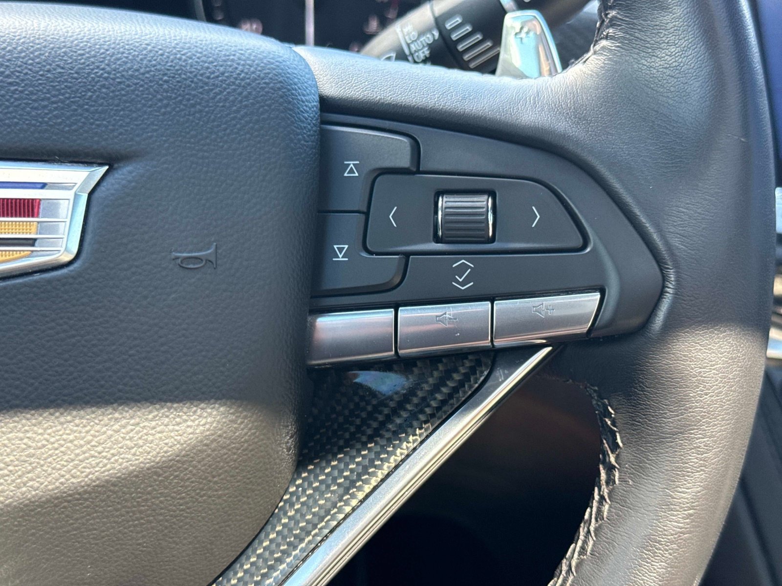 Used 2024 Stellar Black Metallic CADILLAC AWD Sport image 32
