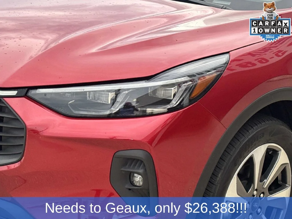 Used 2025 Red Ford Platinum image 3