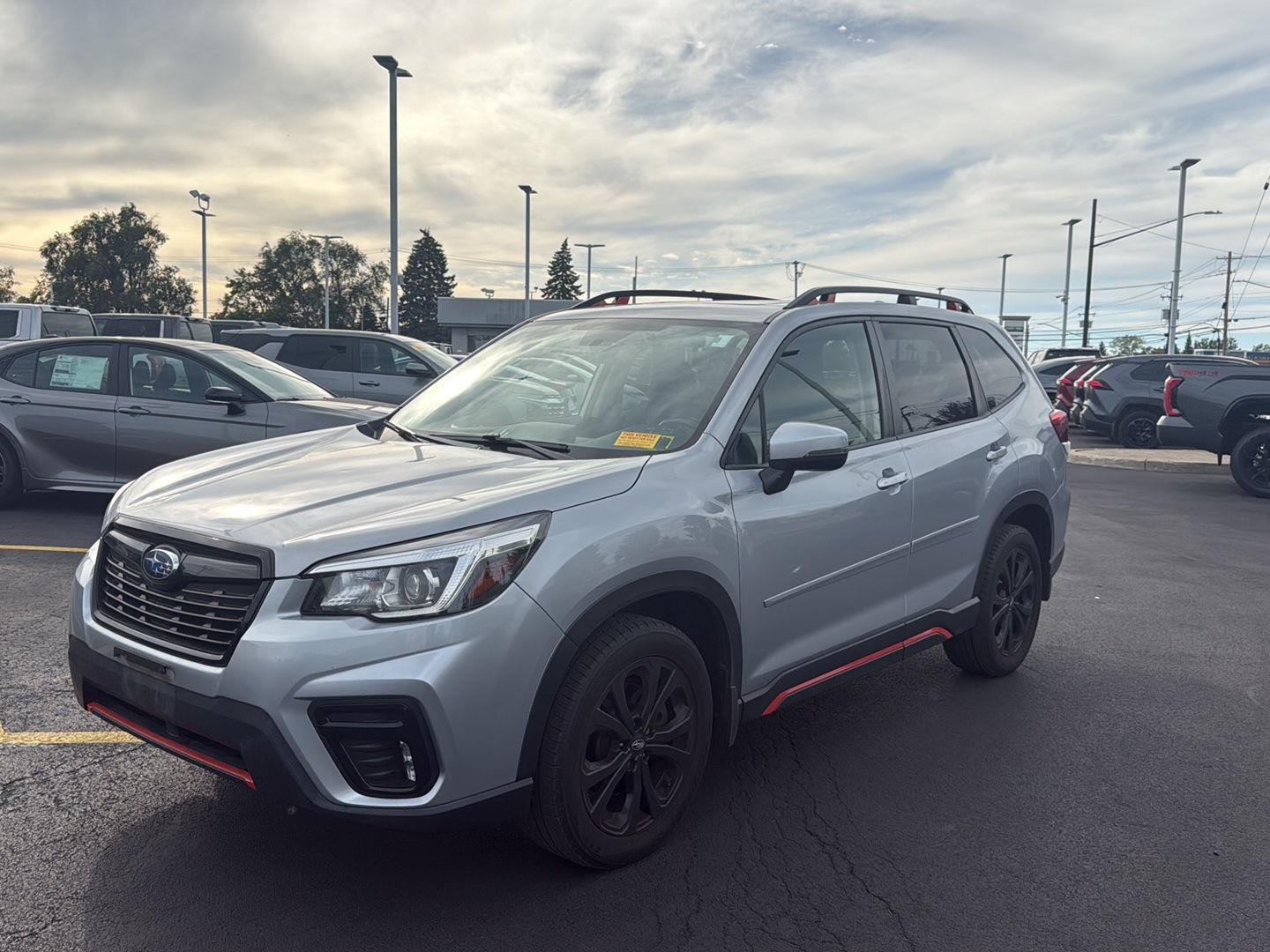 Used 2019 Ice Silver Metallic Subaru Sport image 7