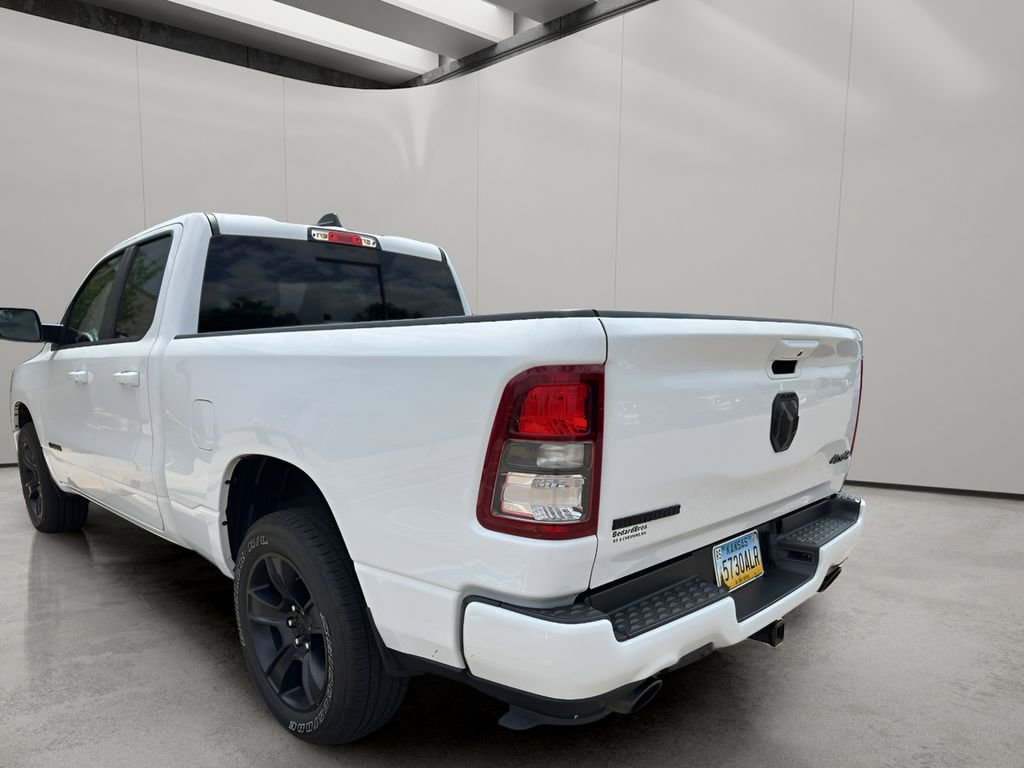 Used 2022 Bright White Clearcoat Ram Big Horn image 3