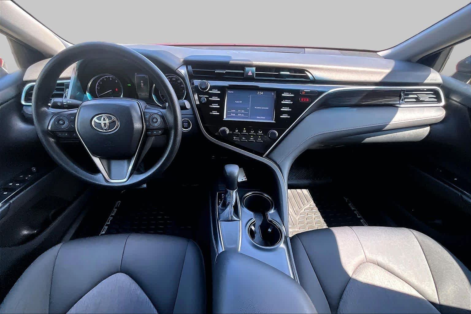 Used 2018 Ruby Flare Pearl Toyota LE image 14