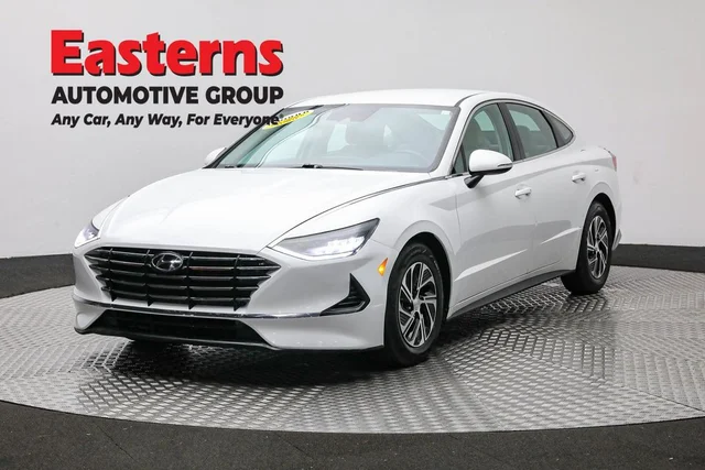 2021 Hyundai Sonata Hybrid Blue