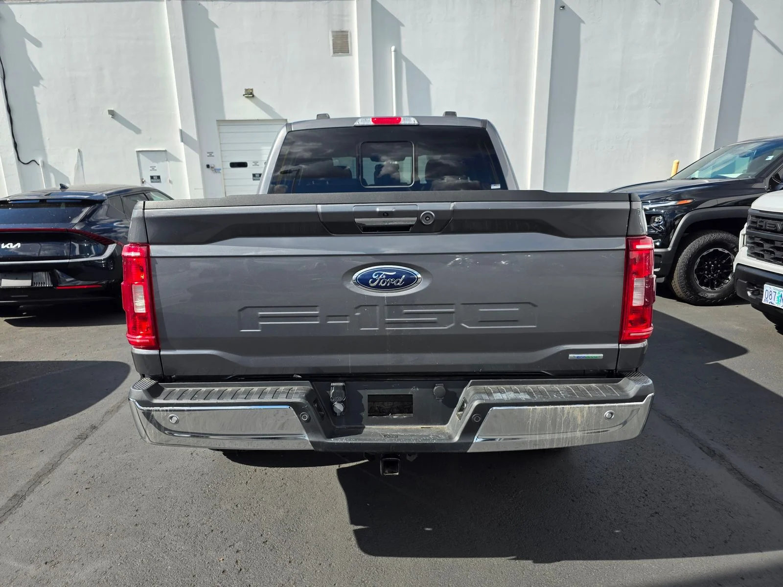 Used 2021 Gray Metallic Ford XLT image 6