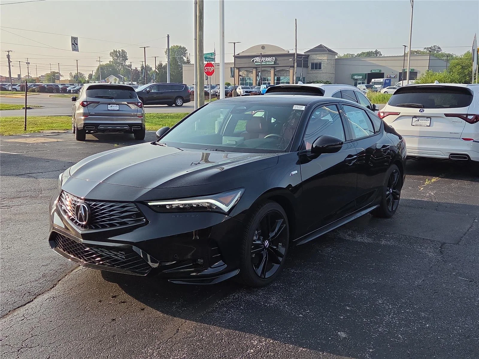 New 2026 Majestic Black Pearl Acura w/Tech w/A-SPEC image 2
