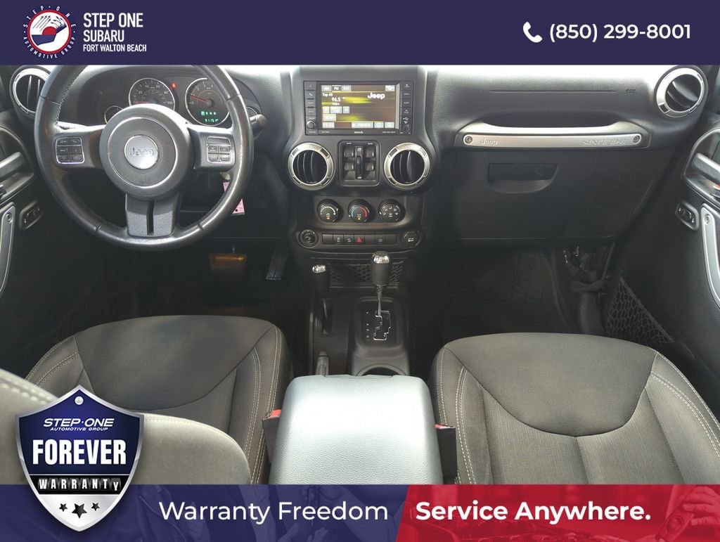 Used 2017 Black Jeep Unlimited Sahara image 15