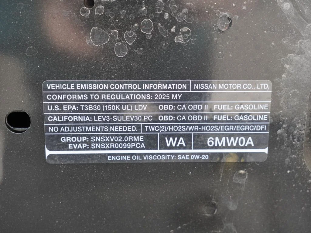 Used 2025 Black Nissan SV image 23