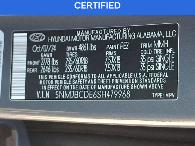 Used 2025 Gray Hyundai SEL image 27