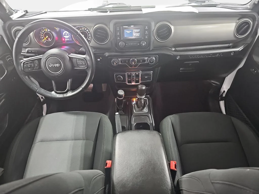 Used 2018 White Jeep Unlimited Sport S image 10