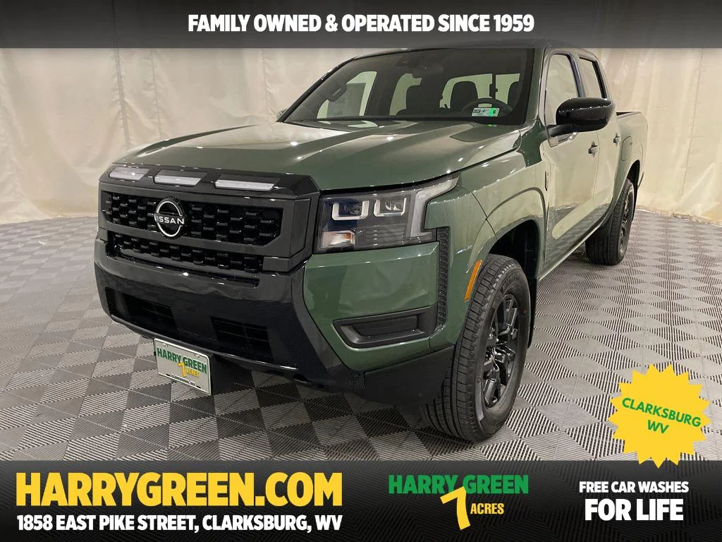 New 2026 Tactical Green Metallic Nissan Crew Cab SV image 1