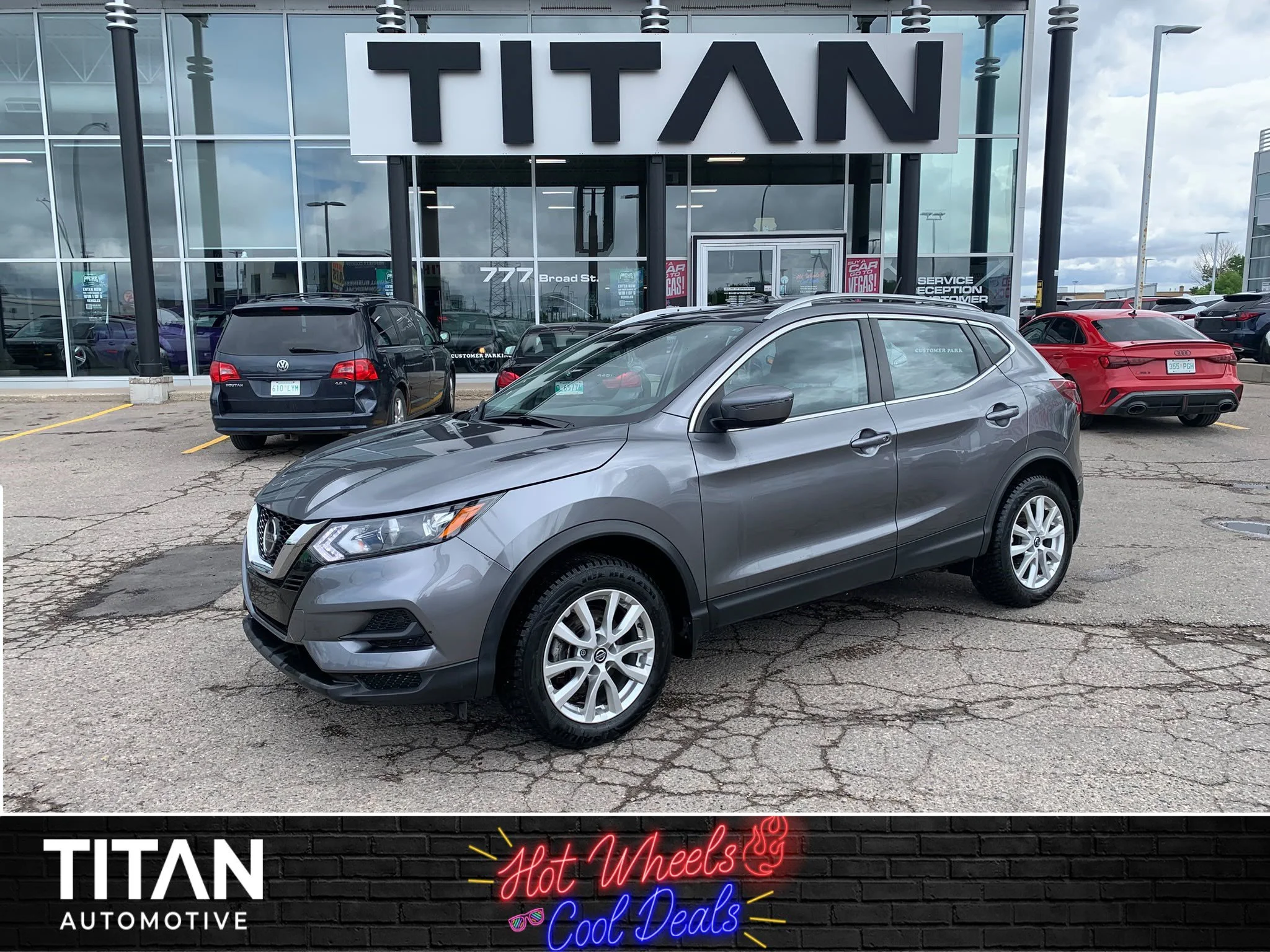 Certified Used 2023 Gun Metallic Nissan SV AWD*Adaptive Cruise | Remote Start | Htd Seats | Sunroof | Htd Wheel | Lane Keep Assist | CarPlay image 1