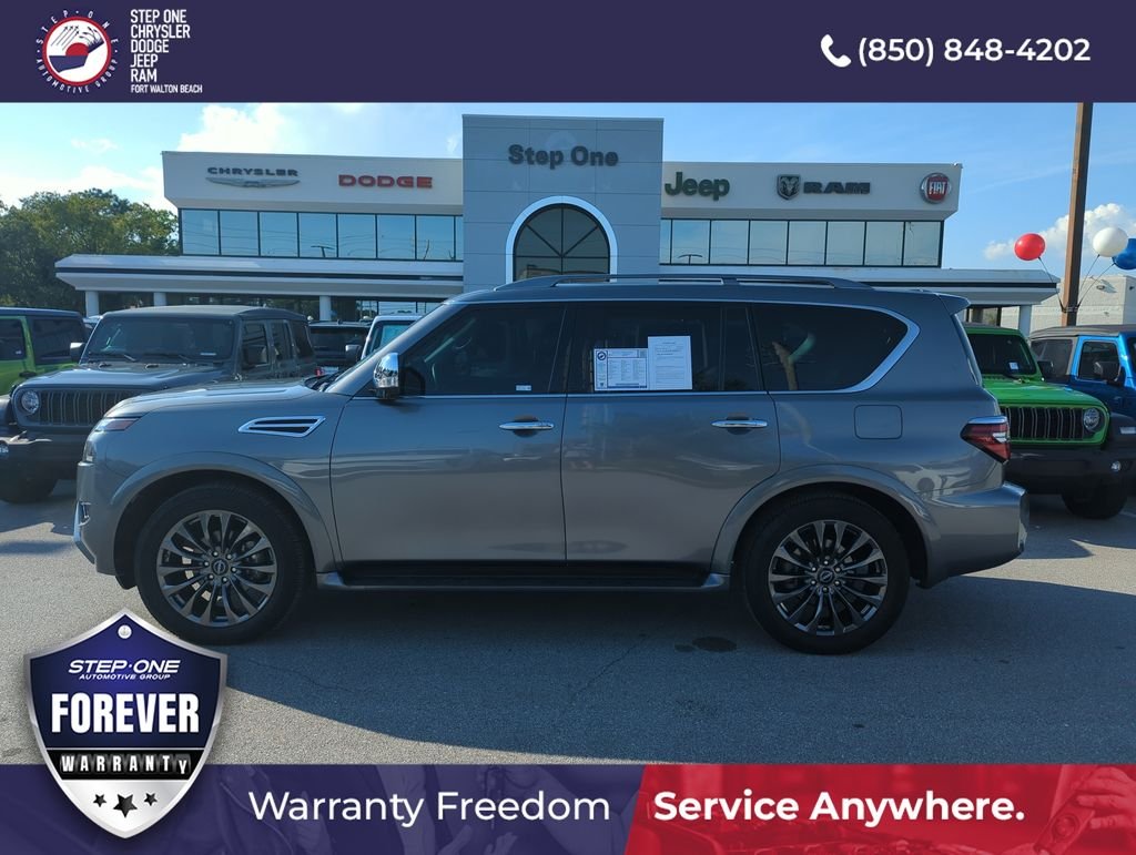 Used 2023 Gray Nissan Platinum image 3