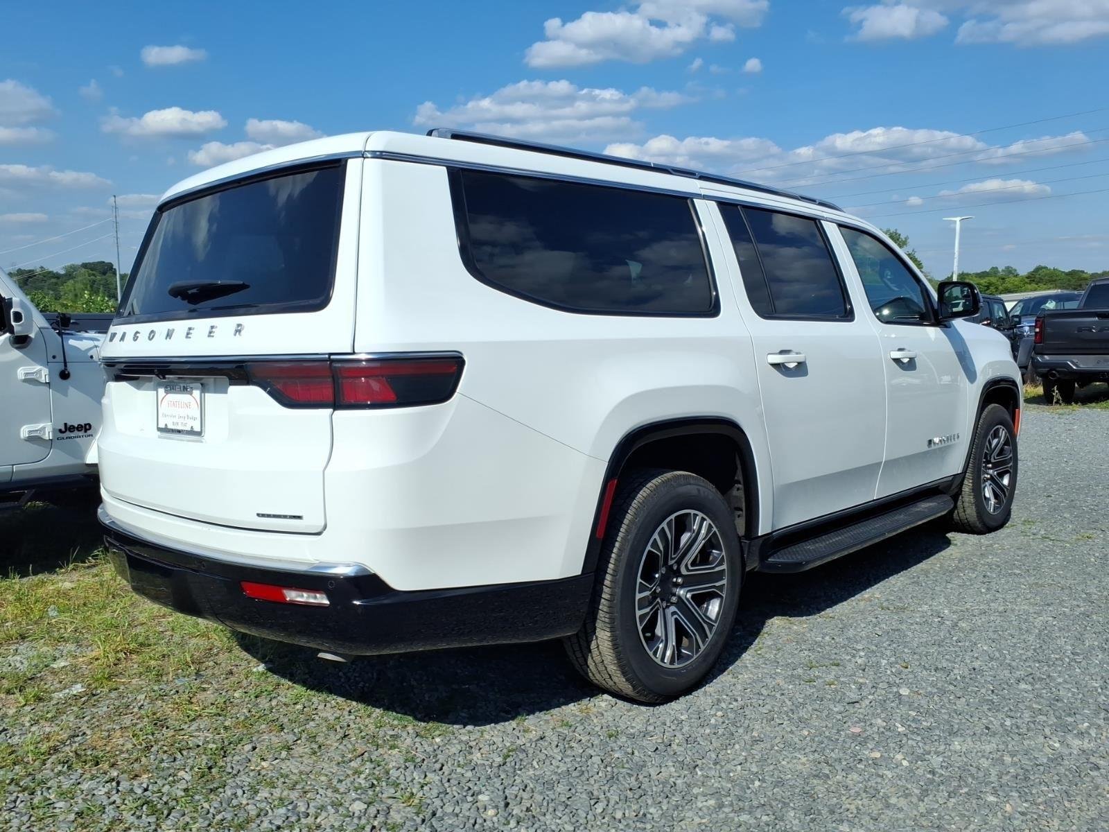 Used 2024 Bright White Clearcoat Jeep Series II image 9