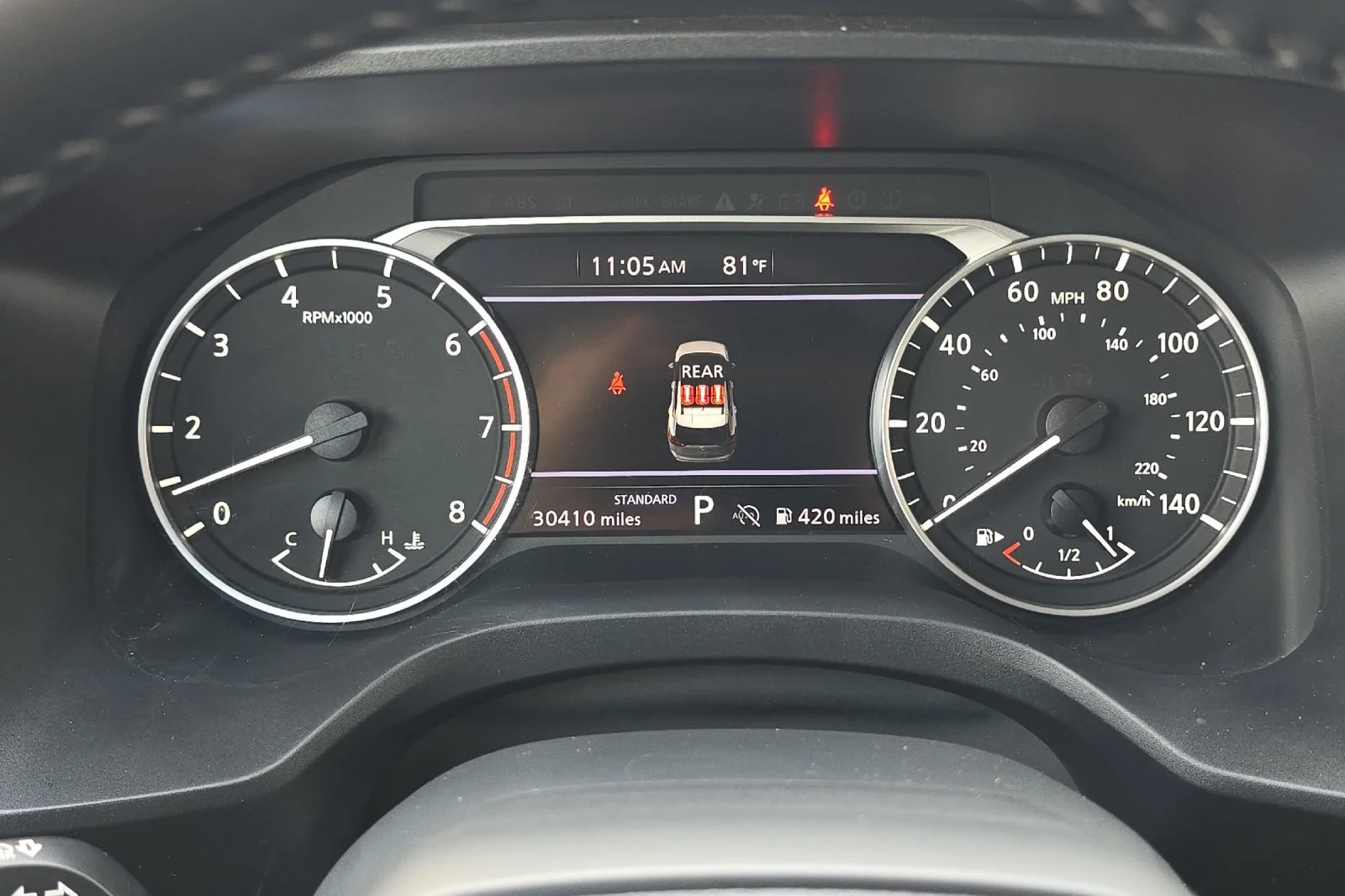 Used 2025 Deep Ocean Blue Pearl Nissan SV image 23