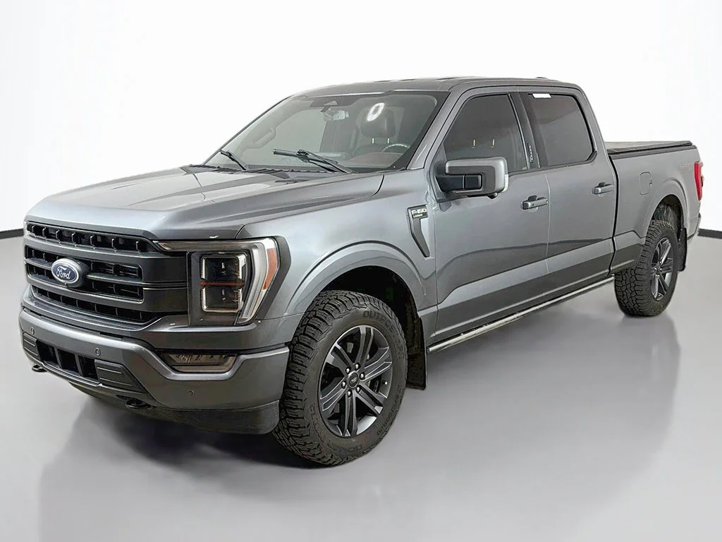 Used 2023 Carbonized Gray Metallic Ford Lariat image 13