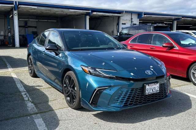 Used 2025 Black Toyota XSE image 2